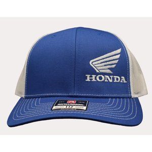 Honda Wing Richardson 112 Snap Back Trucker Hat ***Embroidered***